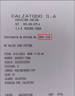 Guía de factura